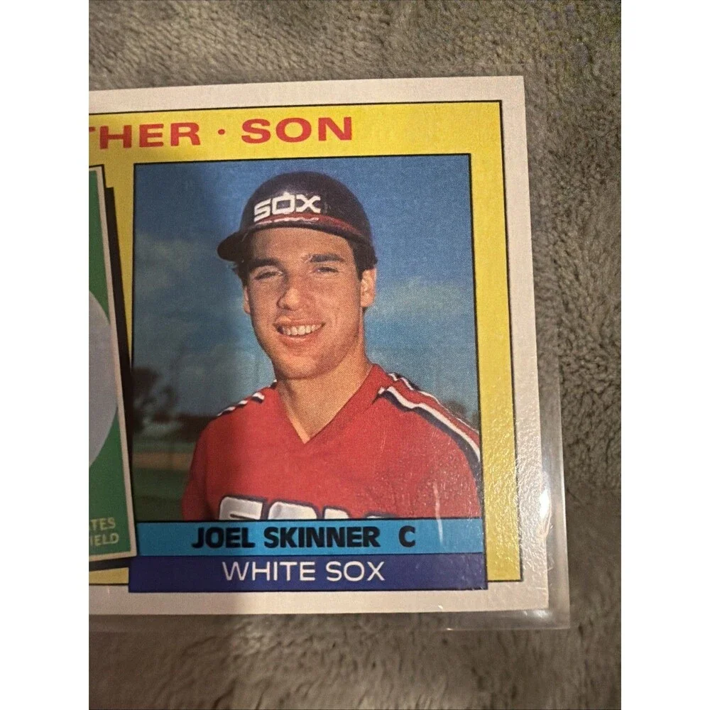 1985 Topps - Father - Son Joel Skinner, Bob Skinner #139
